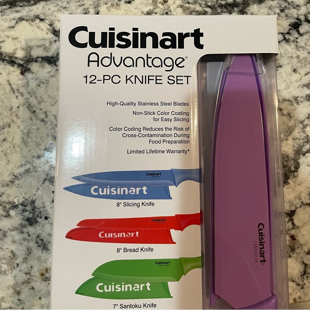 New Cuisinart Advantage 12-Piece Knife Set